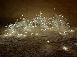 Гірлянда-кластер Luca Lighting Струна 20 м теплий білий, срібна (8718861852684) - мініатюра 2
