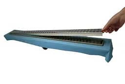 Душовий канал з горизонтальним фланцем Maxiflow Standart Line 60 см грати Квадрат 4022.TY050K.060.1 - мініатюра 7
