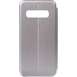 Чохол-книжка Toto Book Rounded Leather Case Samsung Galaxy S10+ Gray