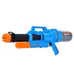 Большой водяной бластер MR 1017-1 с помпой – яркая игрушка для водяных сражений, 60 см.