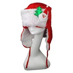 Шапка-вушанка новорічна