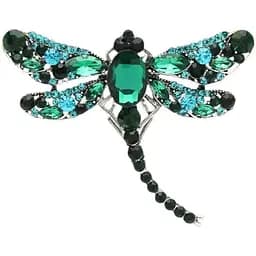 Брошь Стрекоза женская брошь-булавка (494693352)