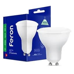 Світлодіодна лампа Feron LB-716 6 Вт GU10 4000K