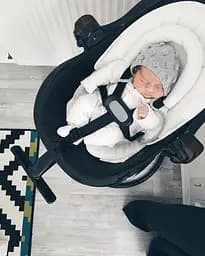 Стільчик для годування Bloom Fresco Noir/Coconut white (E10535-BB\E10516-CWL) - мініатюра 8