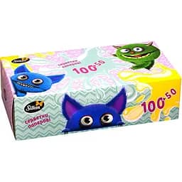 Серветки паперові Silken Дитяча 2 шари 150 шт.