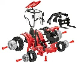 Конструктор Revell трактор Tractor with Loader and Figure червоний 00815 - мініатюра 6