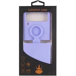 Чохол Foldables Silicone Cover Lakshmi (AAA) для Samsung Galaxy Z Flip4 Бузковий / Dasheen - мініатюра 3