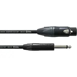 Микрофонный кабель Cordial XLR female - Jack 6.3 mono 7.5м CPM 7.5 FP