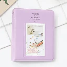 Набір камера Fujifilm Instax Mini 12, Фотопапір 20шт, Прозорий чохол, Фотоальбом 64 фото Фіолетовий - мініатюра 10