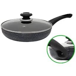 Сковорода Zauberg со стеклянной крышкой 24 см (000030564)