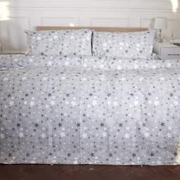 Комплект постільної білизни MirSon Ranforce Elite 17-0660 Gray sky 160х220 (2200009620621)