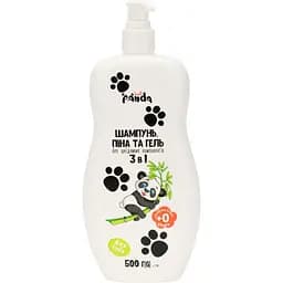 Гель пена шампунь детский Small Panda Без слез 0+ 500 мл