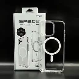 Чехол Прозрачный SPACE with MagSafe для Apple iPhone 