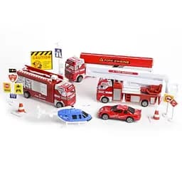 Ігровий набір Пожежники з евакуатором з вантажівкою IM107C
