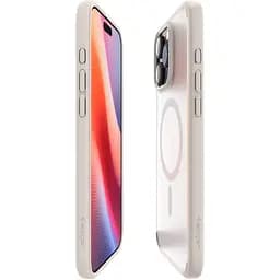 Чохол Spigen Ultra Hybrid with MagSafe для Apple iPhone 16 Pro Frost Natural Titanium [ACS08138] [117145] - мініатюра 5