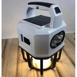 Ліхтар LED GH GH-22025 кемпінговий з power bank на сонячних батареях - мініатюра 4
