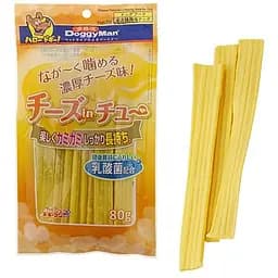 DoggyMan Cheese Chewing Stick доггимен палочки з сиром жувальне ласощі для собак, М м, 14,5 см | 0.08кг