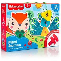 Гра-конструктор "Fisher-Price. Maxi болтики" Рус Vladi Toys 20х27х6 см det0012940
