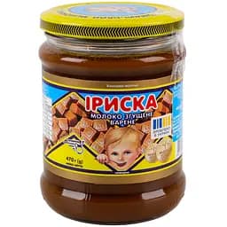 Молоко сгущенное Первомайский МКК Ириска вареное 8.5% 470 г