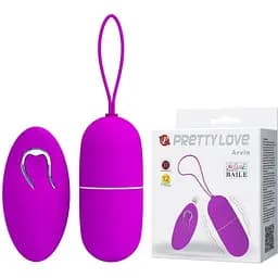 Виброяйцо Pretty Love Arvin Vibrating Egg 7.9 см фиолетовый