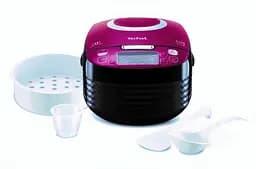 Мультиварка Tefal Spherical чорно-бордовий 750 Вт (RK740532) - мініатюра 3
