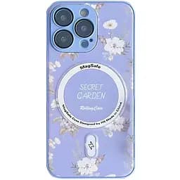 Чохол Epik TPU+PC Secret Garden with MagSafe для Apple iPhone 16 Pro Max 6.9 Lilac