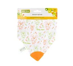 Слинявчик-нагрудник з прорізувачем Baby Team (6508)