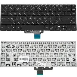 Клавіатура для ноутбука ASUS (X510 series) rus, black, без фрейма (оригінал) - мініатюра 2