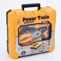 Дитячий набір інструментів у кейсі з шуруповертом на батарейках