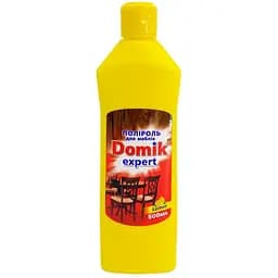 Гель полироль для мебели Domik Expert Лимон 500 мл