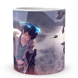 Кухоль GeekLand Blue Exorcist Синій Екзорцист BE 02.12 330 мл білий - мініатюра 2