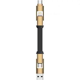 Кабель Rolling Square inCharge 6 золотий (SIX03R) - мініатюра 2