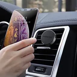 Тримач мобільного телефона автомобільний Borofone BH8 магнітний silver - мініатюра 4