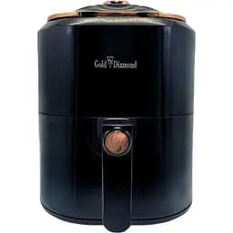 Аэрофритюрница безмасляная Gold Diamond TK 09906 8л 3400 Вт Черная