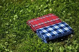 Плед Ardesto Picnic 130х170 см 100% поліестер клітинка синій (ART0916BC) - мініатюра 12