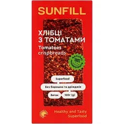 Хлебцы SunFill с томатами 100 г (922079)
