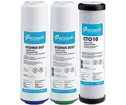 Ecosoft Replaceable Filter Pack, Екософт, Комплект змінних картриджів для потрійних фільтрів - мініатюра 2