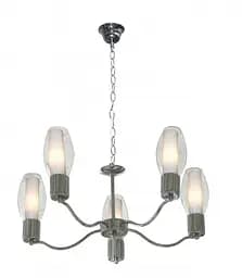 Люстра подвесная Brille техно E14 40W CH (BR-541S/5)