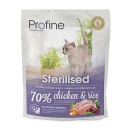 Сухий корм Profine Sterilised для стерилізованих кішок, з куркою та рисом, 300 г