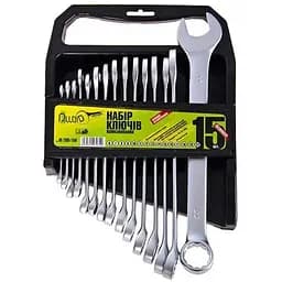 Набір ключів комбінованих Alloid 15 предметів (НК-2005-15М)