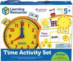 Навчальна гра Learning Resources Вивчаємо час (LER3220) - мініатюра 2