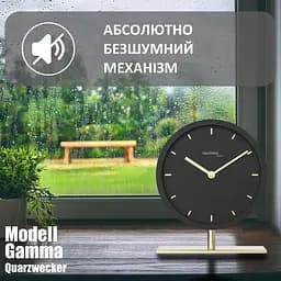 Годинник настільний Technoline Modell Gamma Black (Modell Gamma) - мініатюра 3