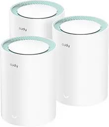Система WiFi Cudy M1300(3-pack), AC1200 Wi-Fi Gigabit Mesh Solution (M1300(3-PACK)) - мініатюра 5
