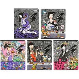 Набор тетрадей Kite Tokidoki А5 в клетку 48 листов 10 шт. (TK22-259)