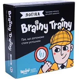 Настольная игра Brainy Trainy Brainy Trainy Логика (укр.) (УКР057)