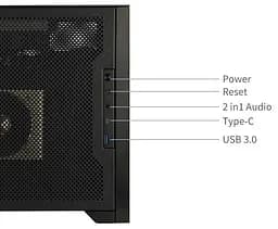 Корпус ALmordor Sharky 170I ITX White (ALS170IWH) Без БП - мініатюра 8