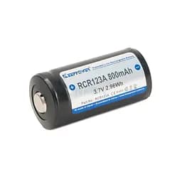 Аккумулятор Keeppower 123 (RCR123A) 800mAh 3.7V (с защитой)