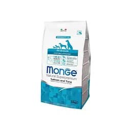 Сухий корм Monge Dog Hypoallergenic Salmon &Tuna з лососем, тунцем і рисом для дорослих собак усіх порід 15 кг