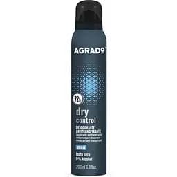 Дезодорант-антиперспірант Agrado Men Dry Spr Antipersp Deod Контроль сухості спрей 200 мл