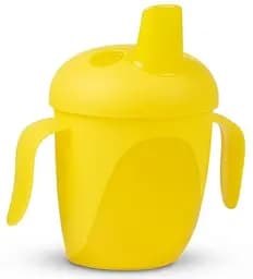 Чашка-непроливайка Canpol babies Тропічні птахи, 240 мл, жовтий (76/001_yel)